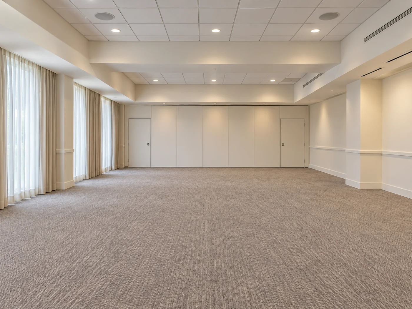 An empty event venue